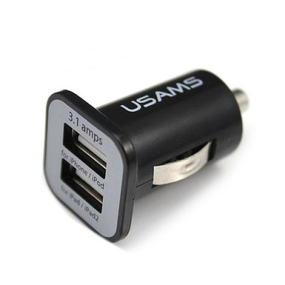 Usams duo autolader 3.1A